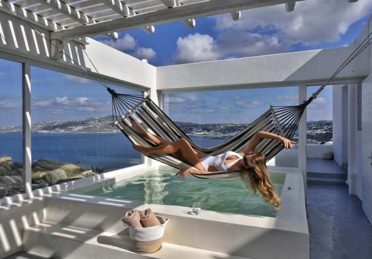 Mykonos Point Luxury Villas Mykonos Town Eksteriør billede
