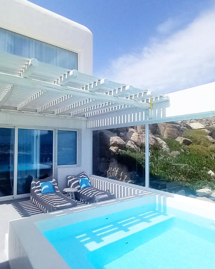 Mykonos Point Luxury Villas Mykonos Town Eksteriør billede
