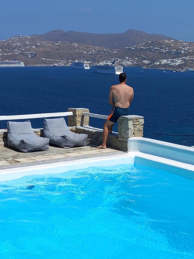 Mykonos Point Luxury Villas Mykonos Town Eksteriør billede