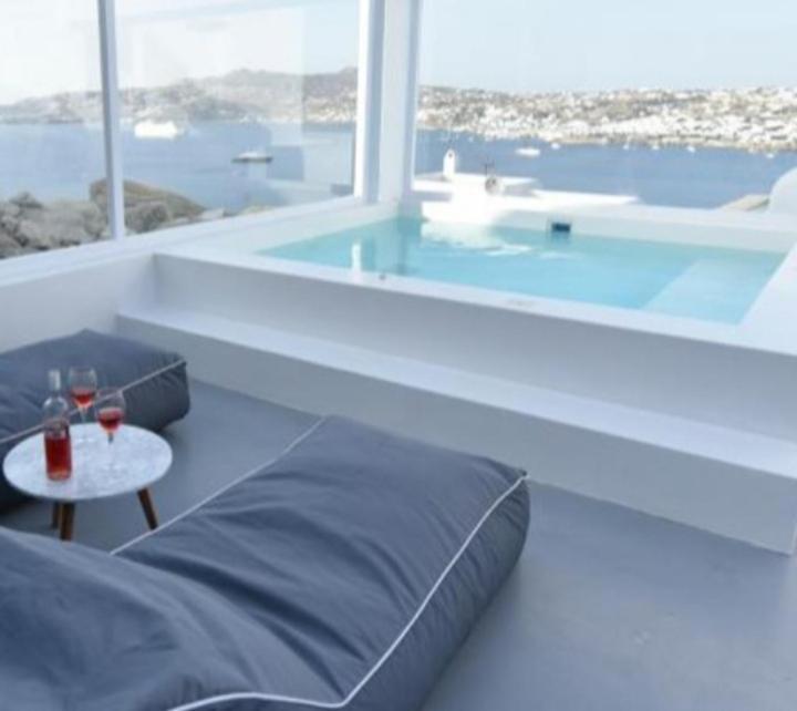 Mykonos Point Luxury Villas Mykonos Town Eksteriør billede
