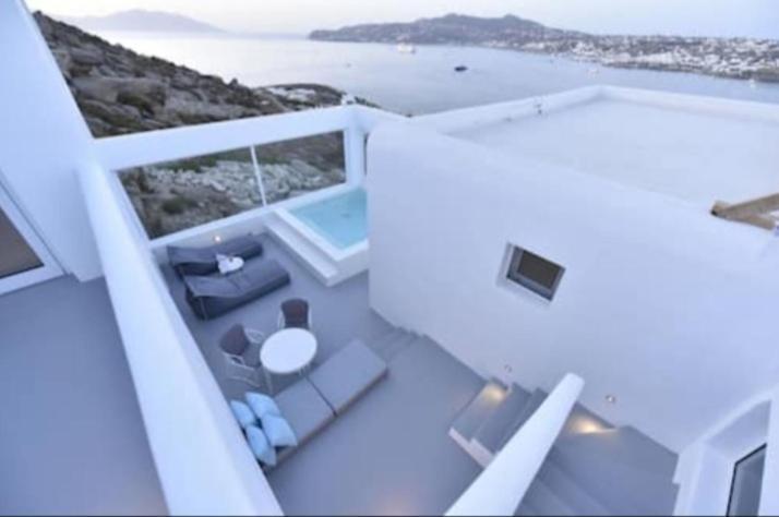 Mykonos Point Luxury Villas Mykonos Town Eksteriør billede