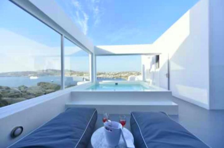 Mykonos Point Luxury Villas Mykonos Town Eksteriør billede