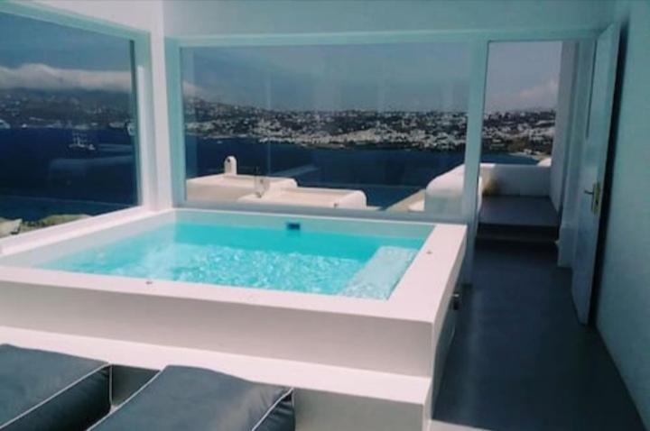 Mykonos Point Luxury Villas Mykonos Town Eksteriør billede