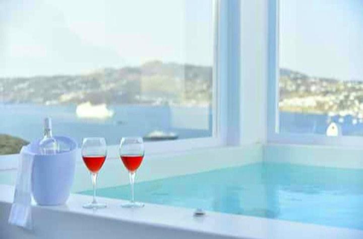 Mykonos Point Luxury Villas Mykonos Town Eksteriør billede