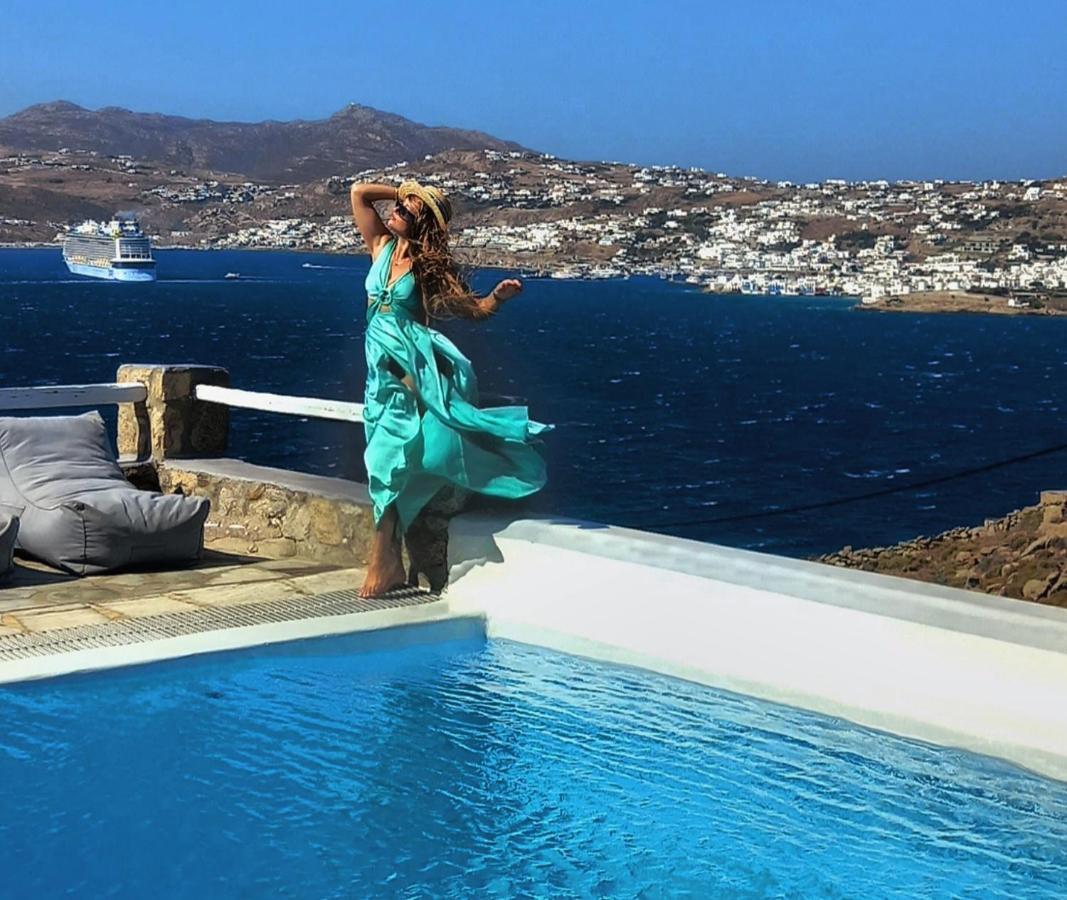 Mykonos Point Luxury Villas Mykonos Town Eksteriør billede